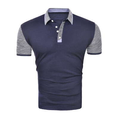 

Mens Short Sleeved POLO Shirt Casual Cotton Shirt for Men