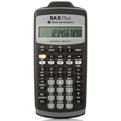 

Texas Instrument BA II Plus Financial Calculator