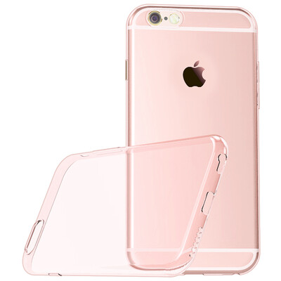 

BIAZE Apple 6 / 6S телефон футляр iPhone6 ​​/ 6S защитная крышка все включено anti-drop прозрачная мягкая раковина свежая серия JK04- красный