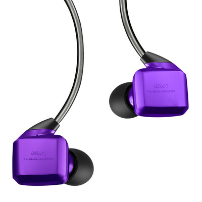 

Wisconsin VSONIC GR07X strong low-frequency professional HIFI ear headphones purple