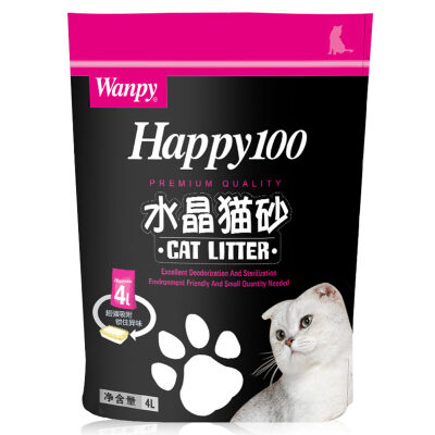 

Непослушный wanpy 4L Happy100 кристалл кошачьих туалетов