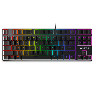 

Rapoo V500RGB Alloy Edition Symphony RGB Backlight Game Mechanical Keyboard Black Axis