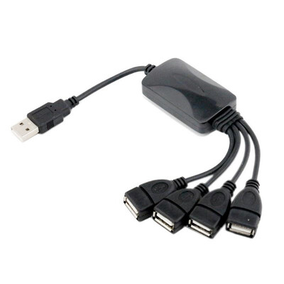 

Четыре USB 2.0 HUB Extender Один Переключение Четыре HUB Splitter концентраторы Расширьте свои компьютерной периферии