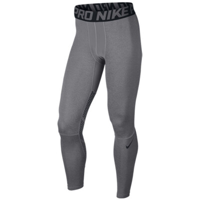 

NIKE Nike NIKE PRO мужские тренировочные брюки трикотажные стрейч плотный HyperCool 801250-091 серый M