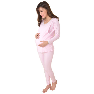 

Pigeon Mommy Maternity Monthly Postpartum Feeding Yogurt Lactating Underwear Set B7048 Skin Color XL