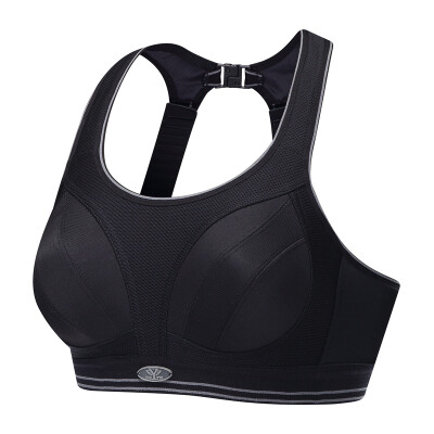 

Yvette YVETTE sports underwear function underwear high-strength shock no steel ring fitness fitness vest bra SU6081 black 75E