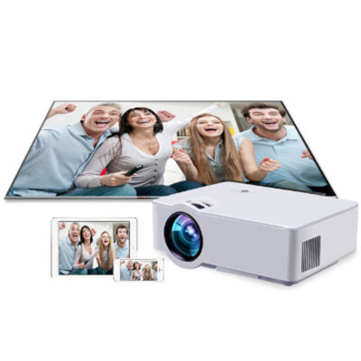 

E08 LCD+LED Portable Projector 1500LM 800x480 Pixels HDMI Home Media Player AU Plug