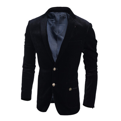 

Men Single-breasted Suit Coat