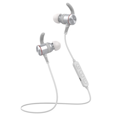 

Оклендс Дейтон (langsdom) L7 Knight бинауральная беспроводная Bluetooth гарнитуры спортивные волшебный звук стерео шокового эффект Apple, Android телефона универсального магнитный металла серебро