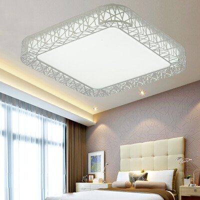 

Jingdong Supermarket] TCL led ceiling lamp modern simple bedroom living room lights 32W square white 500 * 500mm