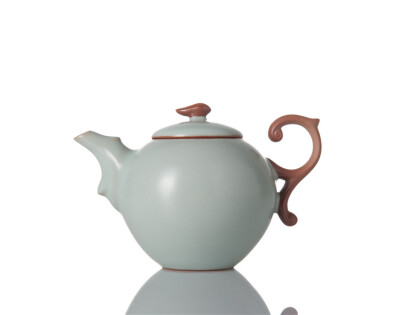 

Phoenix * Ru Kiln Celeste Celadon Teapot 170ml 5.7oz HL