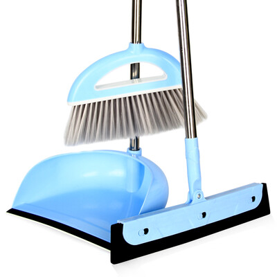 

Jingdong supermarket] Ya high sweep broom dustpan 3 sets of brooms + dustpan + magic broom
