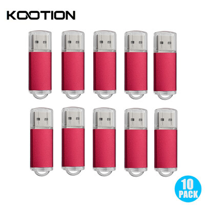 

10 Packs USB 20 Flash Drive Pendrives 16GB 8GB 4GB 2GB 1GB Red