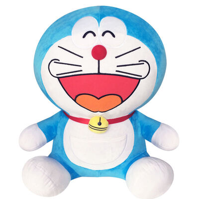 

[Jingdong supermarket] Bei cool (Beiku) 哆 啦 A dream machine Ding Dong cat plush toys doll cartoon doll gift open money blue fat man 20cm
