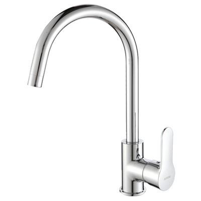 

Zhongyu JY04730 copper main single hole single hot and cold kitchen faucet vegetable basin faucet