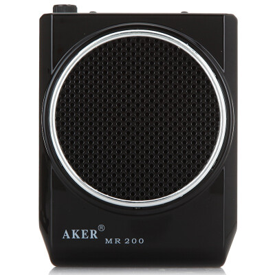 

Love lesson (AKER) MR2800 audio teaching waist hanging singing machine loudspeaker small bee multi-function loudspeaker (black)