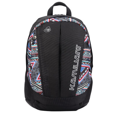 

New Beauty] Kamili Long (Kamiliant) personality cool large-capacity computer backpack male student bag 42Q * 39001 red hidden grid printing