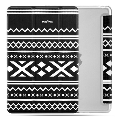 

Chick Moore ipad air2 case / shell all-inclusive anti-drop / three fold stent / smart leather limit series of blue orange