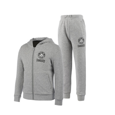 

ANTA (ANTA) children 's clothing women in the large children knitting sports sets 36714705BC04 flowers gray 140