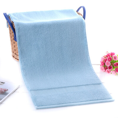 

Jingdong matte LOFTEX exports of US goods color twist soft&comfortable water-absorbing glory Tencel face towel 130g blue 34 76cm