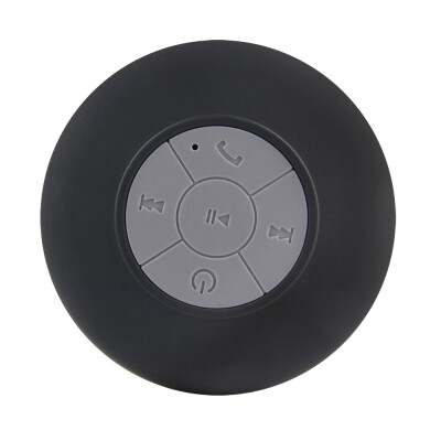 

Portable Wireless Bluetooth Speaker Waterproof Car Handsfree Receive Call Music Suction With Mic For Phone Computer