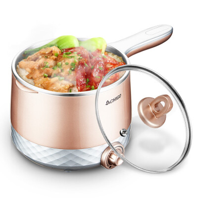 

Zhigao CHIGO electric cooker cooker pot 12L electric hot pot 304 stainless steel straight handle electric cooker ZG-S1872 J gold