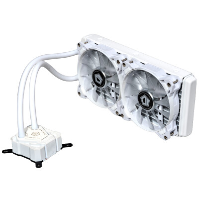 

ID-COOLING ICEKIMO 120W Integral Water Cooled CPU Cooler Full Platform Single Row White White Special Edition