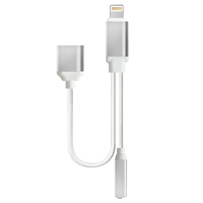 

RND Apple iPhone7 / plus Adapter Lightning to 3.5 Audio + Charging Line E02
