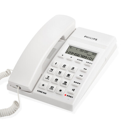 

Philips (PHILIPS) CORD040 АОН телефон / стационарный дом / офис стационарный синий