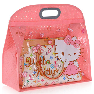 

Jingdong Supermarket HELLO KITTY Creative Home Premium Bag Storage Bag Bag Storage Bag Dust Bag Medium KT0322