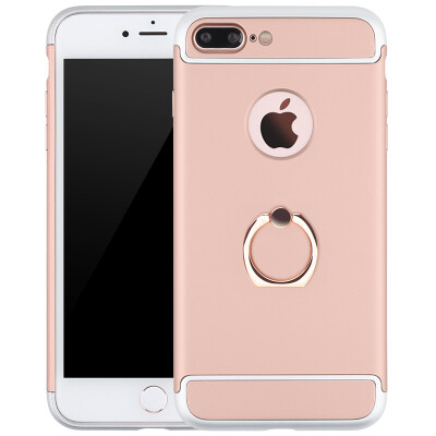 

Freeson Apple iPhone7 Plus mobile phone case protective cover three sections of the ring buckle protection shell rose gold