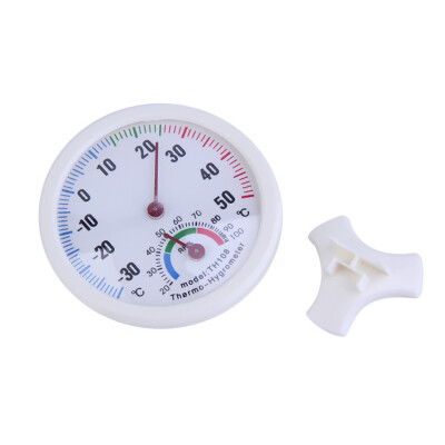 

TS-TH108 Indoor Healthy Thermometer Hygrometer White Plastic Case Humidity