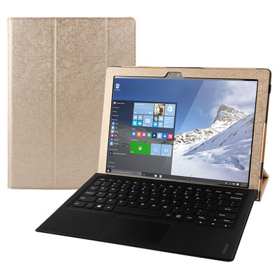 

KOOLIFE ассоциации MIIX4 защитный рукав не покрывает пластины сна / тройной кобуры / таблетка держатель кобура Lenovo MIIX4 защитная оболочка 12 дюймов проводных линий - золото