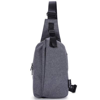 

Jingdong supermarket Tianyi TINYAT fashion small pockets male new casual bag Messenger bag large capacity chest bag travel bag outdoor sports backpack Ipad bag T610 gray