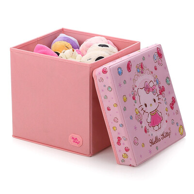 

HELLO KITTY medium number rectangular folding storage box storage box home storage clothes debris storage box storage box KT0340