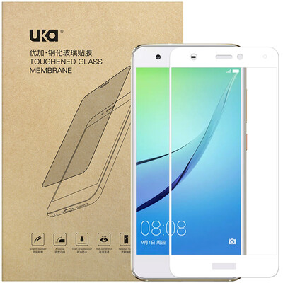 

Excellent for China Nova tempered film / full coverage of full-screen tempered high-definition glass protective film white