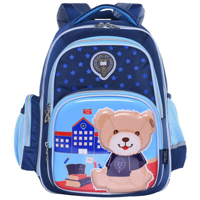 

Oxford University (UNIVERSITY OF OXFORD) Cubs children bag light simple simple casual backpack primary school student bag J073A dark blue / red