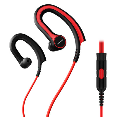 

Pioneer (Pioneer) SE-E711T уха висит ухо спортивные наушники музыкальный телефон гарнитура красный