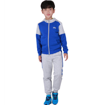 

ANTA (ANTA) children's clothing men's large children knitting sports sets 35714705 field blue 130