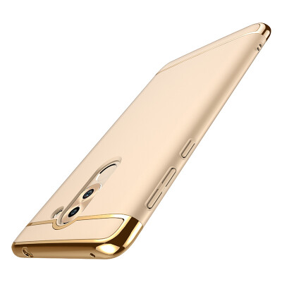 

Cool Le Feng glory playing 6x mobile phone case protective cover scrub shell shatter-resistant shell for Huawei glory Play 6X elegant series - gold