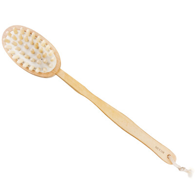 

Mika MECOR Hemu shower brush long handle can be disengaged bath brush brush mane bristle brush massage head two-in-one 7808