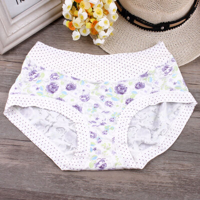 

In the low lovely underpants modal ladies underwear wide waist briefs lovely cuecas color gift a loaded kawaii single panties