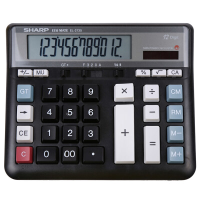 

Sharp (SHARP) EL-2135 Business Office Calculator White