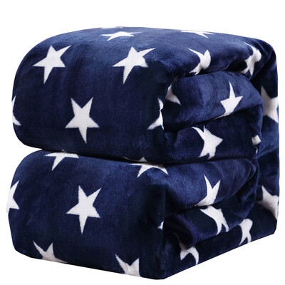 

HONGRUI coral velvet flannel thick blanket 150*200cm