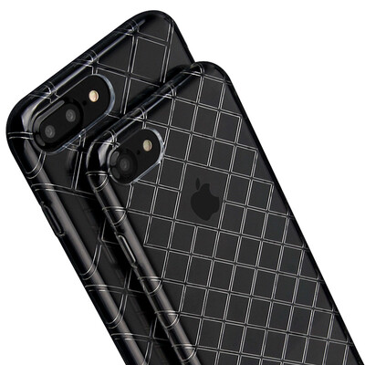 

Мей Йи iPhone7 Plus Apple, телефон оболочки / защитный рукав / силиконовое покрытие Qingbotouming киль серии 5.5 дюймов прозрачный