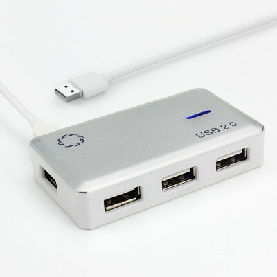 

4 порта USB HUB, High Speed USB HUB Портативный USB OTG HUB Splitter адаптер для портативных ПК планшетный мобильный телефон