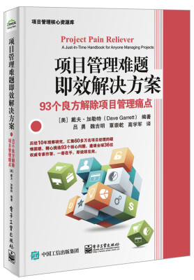 

项目管理难题即效解决方案93个良方解除项目管理痛点