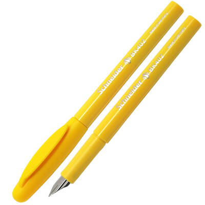 

Schneider pen pen pen pen student with adult practice pen F tip BK402 yellow