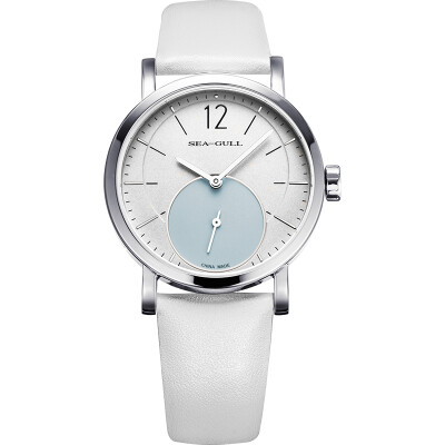 

Seagull SEAGULL Business leisure section of the cloud series of manual mechanical female table nail white belt (6 o'clock small plate) 819.97.5010L