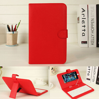 

2016 Newest Phone Case For 42"-65" Can Be Use With Any Andriod Cell Phone With OTG Function Micro Keyboard Stand